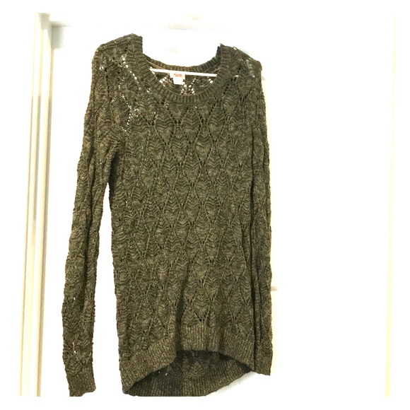 Mossimo Supply Co. Sweaters - Green Sweater